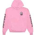 Black-Pink-Sword-Chrome-Hearts-Hoodie