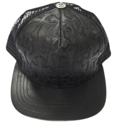 Chrome-Hearts-Leather-Hat