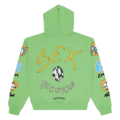 Lime-Green-Chrome-Hearts-Hoodie-B