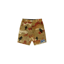 Chrome- Hearts- Camo- Shorts