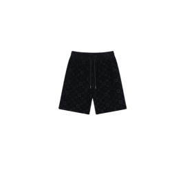 Black- Chrome- Heart -Shorts