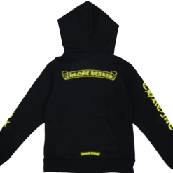 Yellow-Chrome-Hearts-Hoodie-B