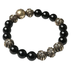 Chrome- Hearts- Bead -Bracelet 