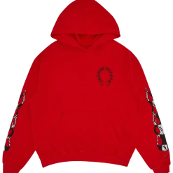 red-chrome-hearts-hoodie