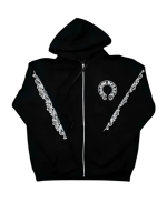 chrome-hearts-hoodie-zip-up