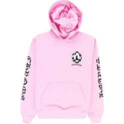 pink-chrome-hearts-hoodie